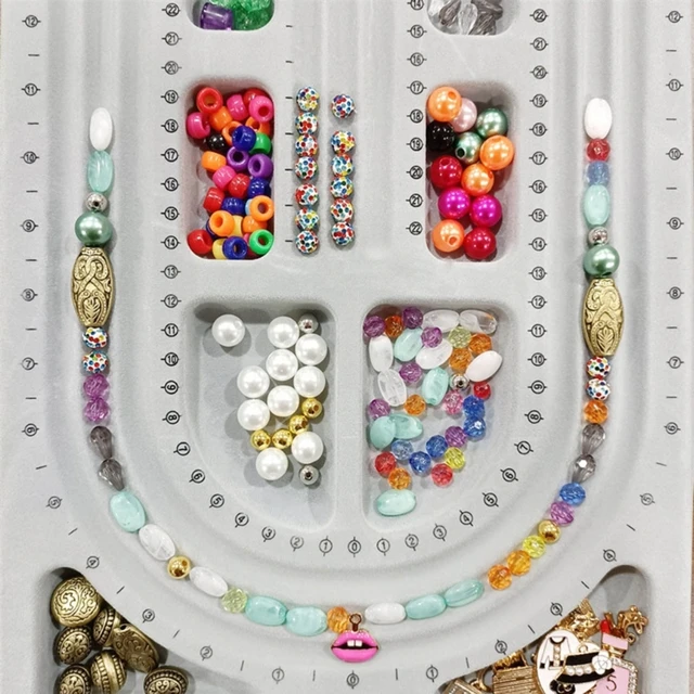 Bead Design Board Bead Board Beading Organizer Jewelry Making Tray