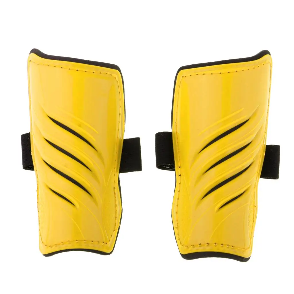 Pair of Kids Thicken Football Soccer Shin Pads Plastic Shin Guards Light Protect Sports