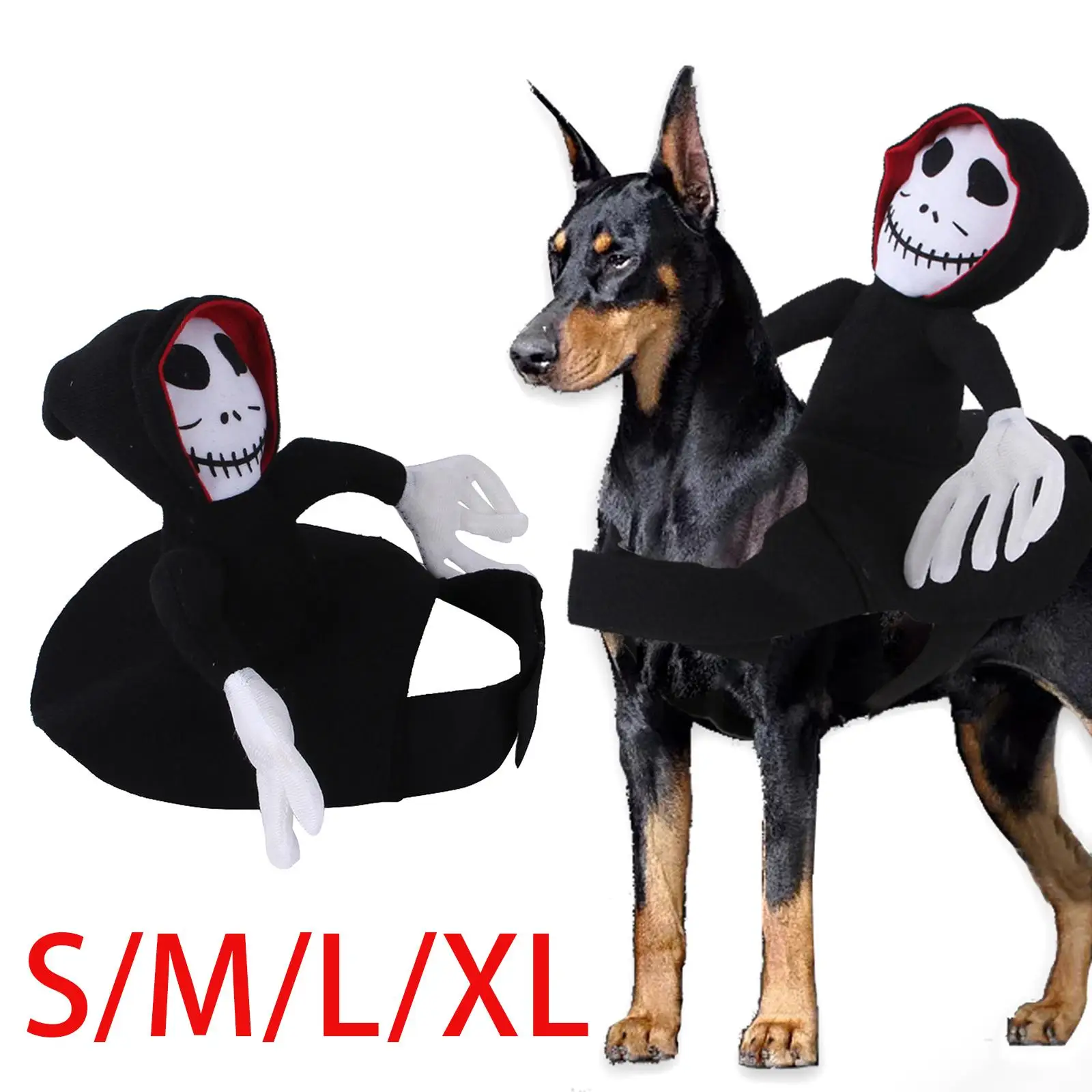 Halloween Dog Costume Pet Costume Cosplay Funny Cute Fancy Dress Puppy Kitten Supplies Pet Clothes for Festival Party Halloween