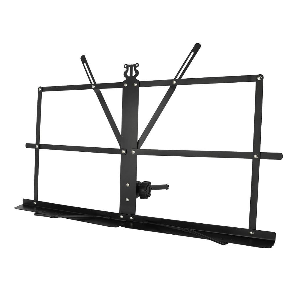 Foldable Music Stand Desktop Stand Notation Tabletop Rack for Player