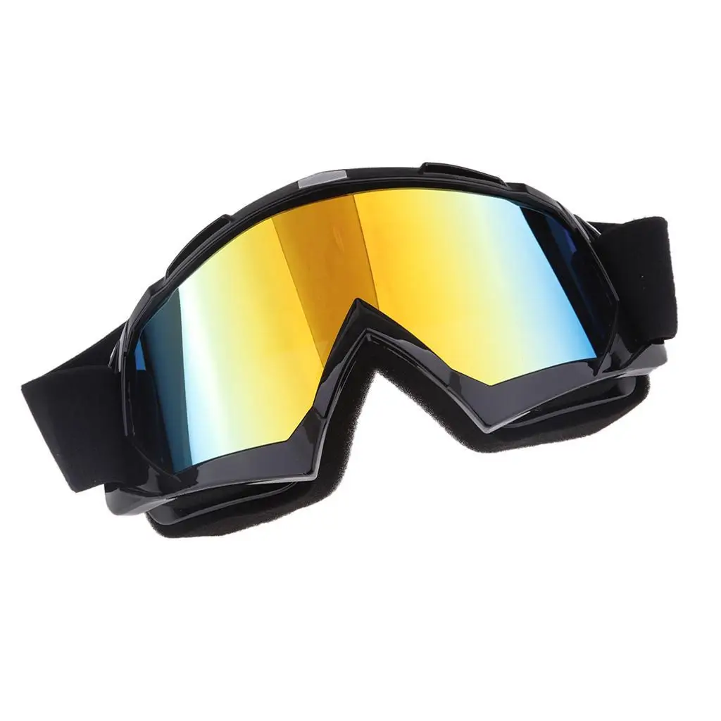 Colorful Lens Snowmobile Snowboard Goggles  Eyewear Windproof