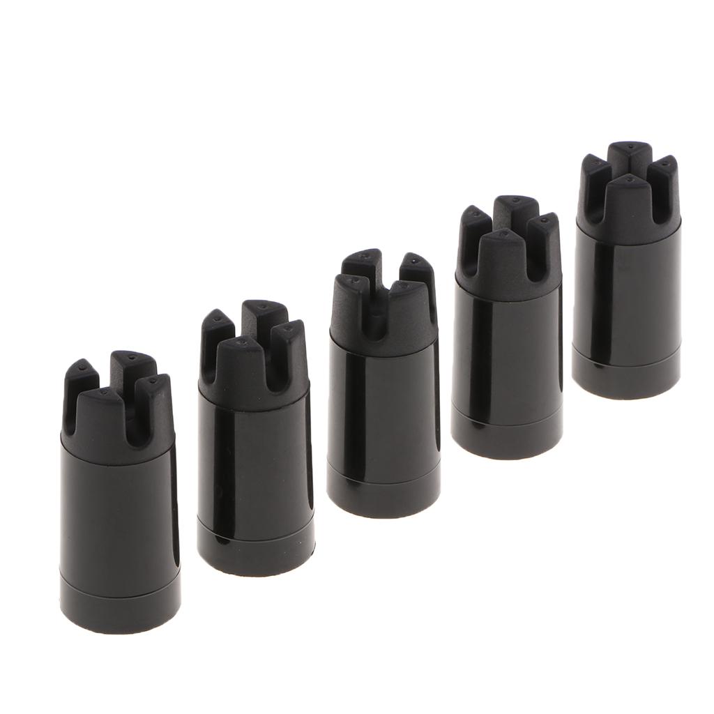 5pcs Fishing Rod Butt End Cap Protectors Custom DIY Rod Building Components