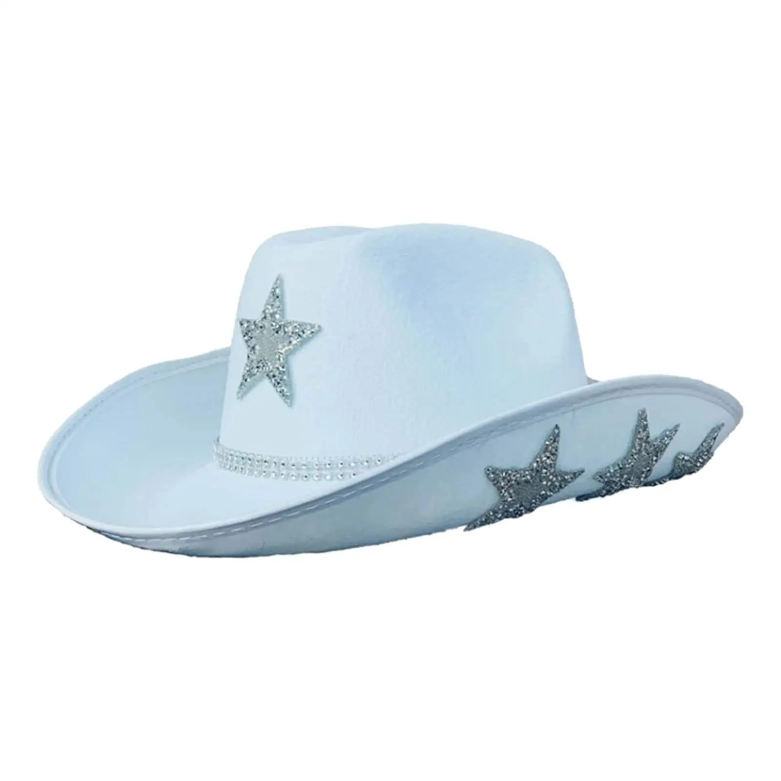 Wild West Western Style Cowgirl Hat Sun Hats Wedding Novelty Cowboy Hat for Adult Teens Women Holiday Dress up Summer Outdoor
