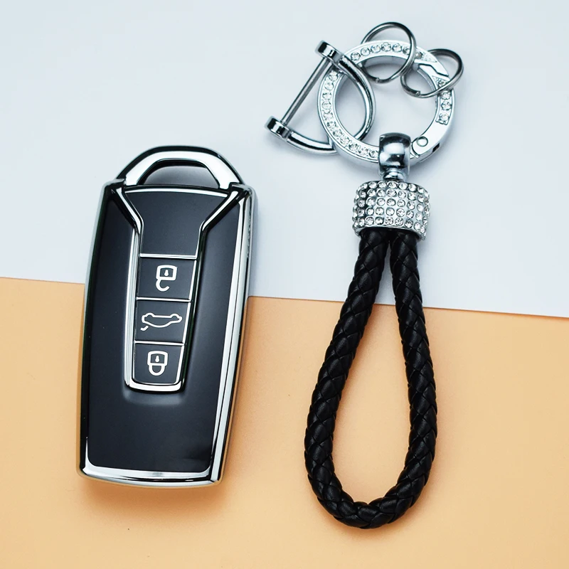 Carcasa negra para mando de Volkswagen