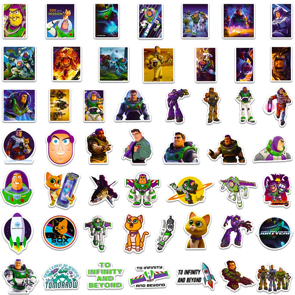 Buzz Lightyear Toy Story Stickers