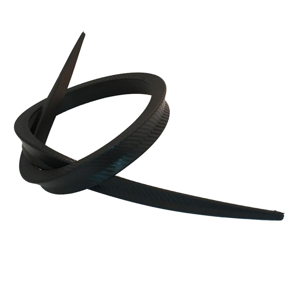 Universal Car Wheel Arch Extension Wheels Inner Bars Carbon Fiber Paint for