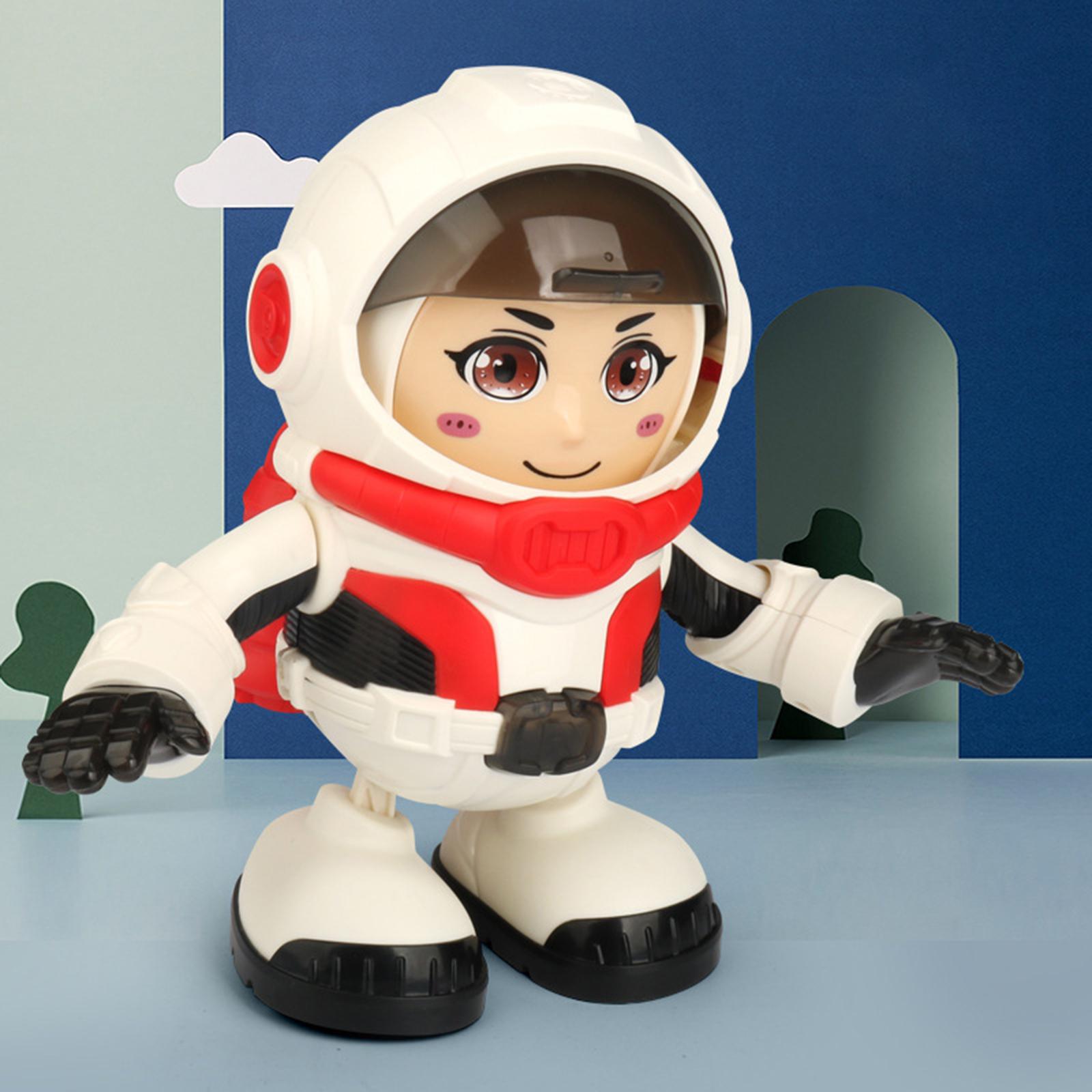 Electronic Astronaut Dance Toys, Robotic Cartoon Dancing Robot for Gift Kids Toy