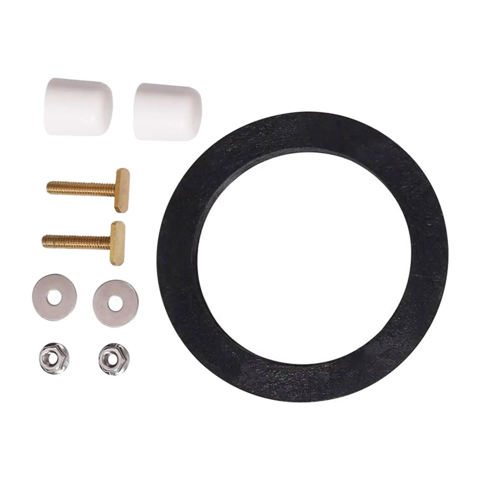 RV Toilet Seal Kit Mounting Hardware Gasket Replacement for Dometic 300 Series Professional Toilet Parts Easy Installation