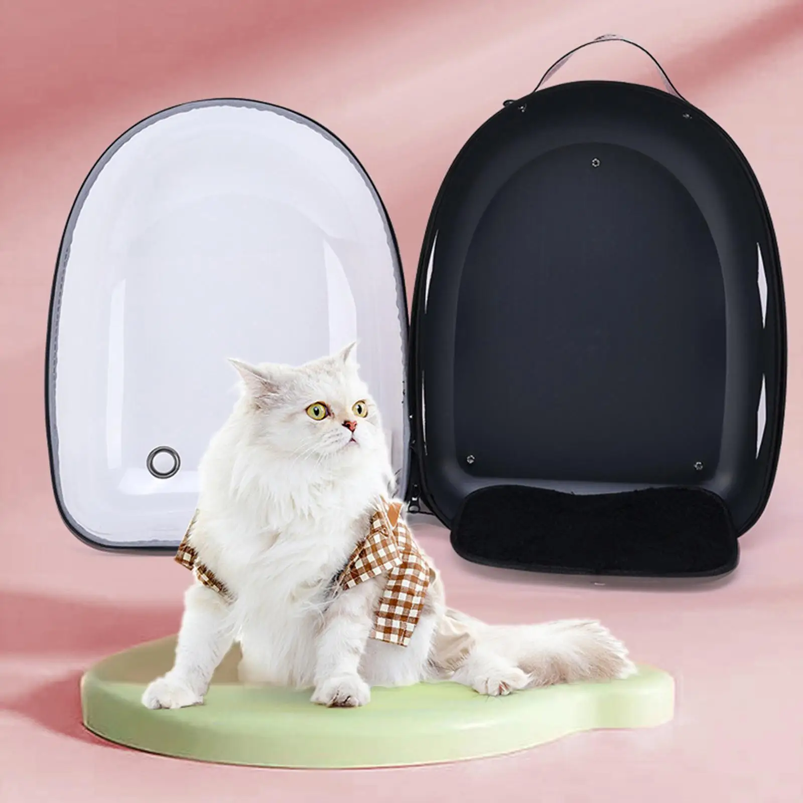 Portable Pet Carrier Cat Dog Backpack Handbag for Camping Hiking Outdoor