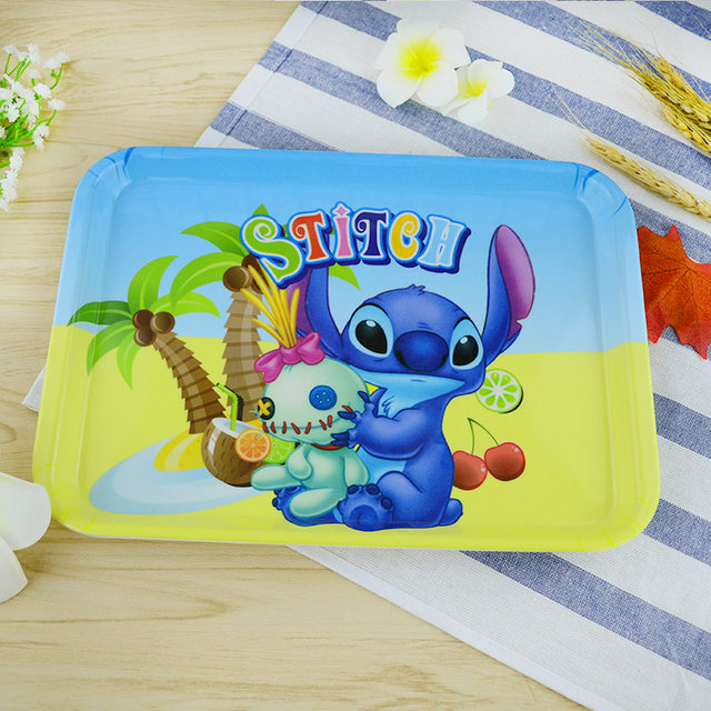 Disney Stitch lunch box + cutlery