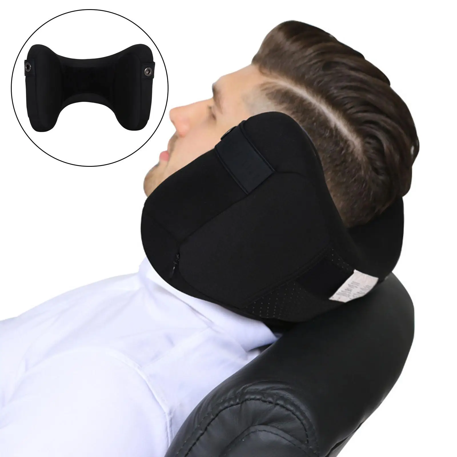 U Shaped Travel Neck Pillow with Removable Cover Comfortable for Flights