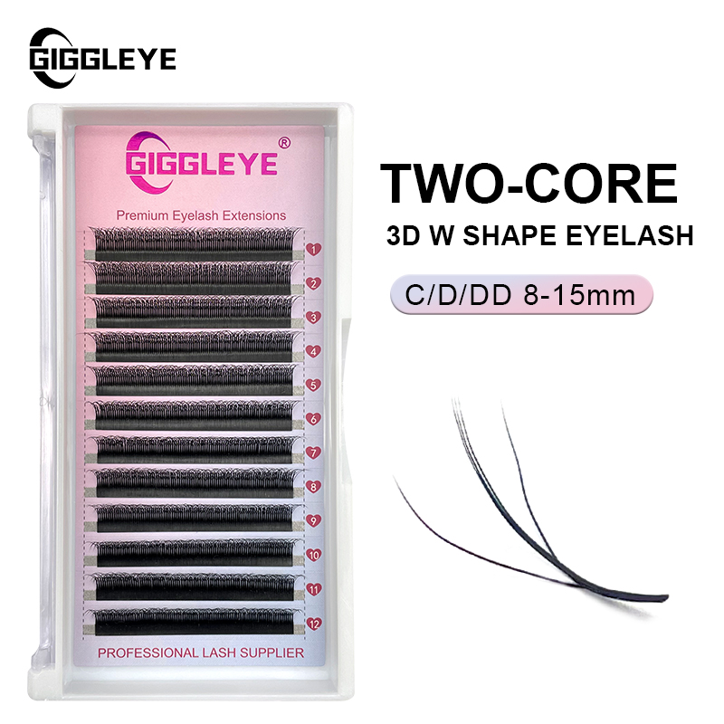 Best of New 3D W Lashes Shape Bloom Premade Fans False Eyelash Extensions Supplies Natural Soft Light Cosplay Makeup Lashes Reviews & Tips