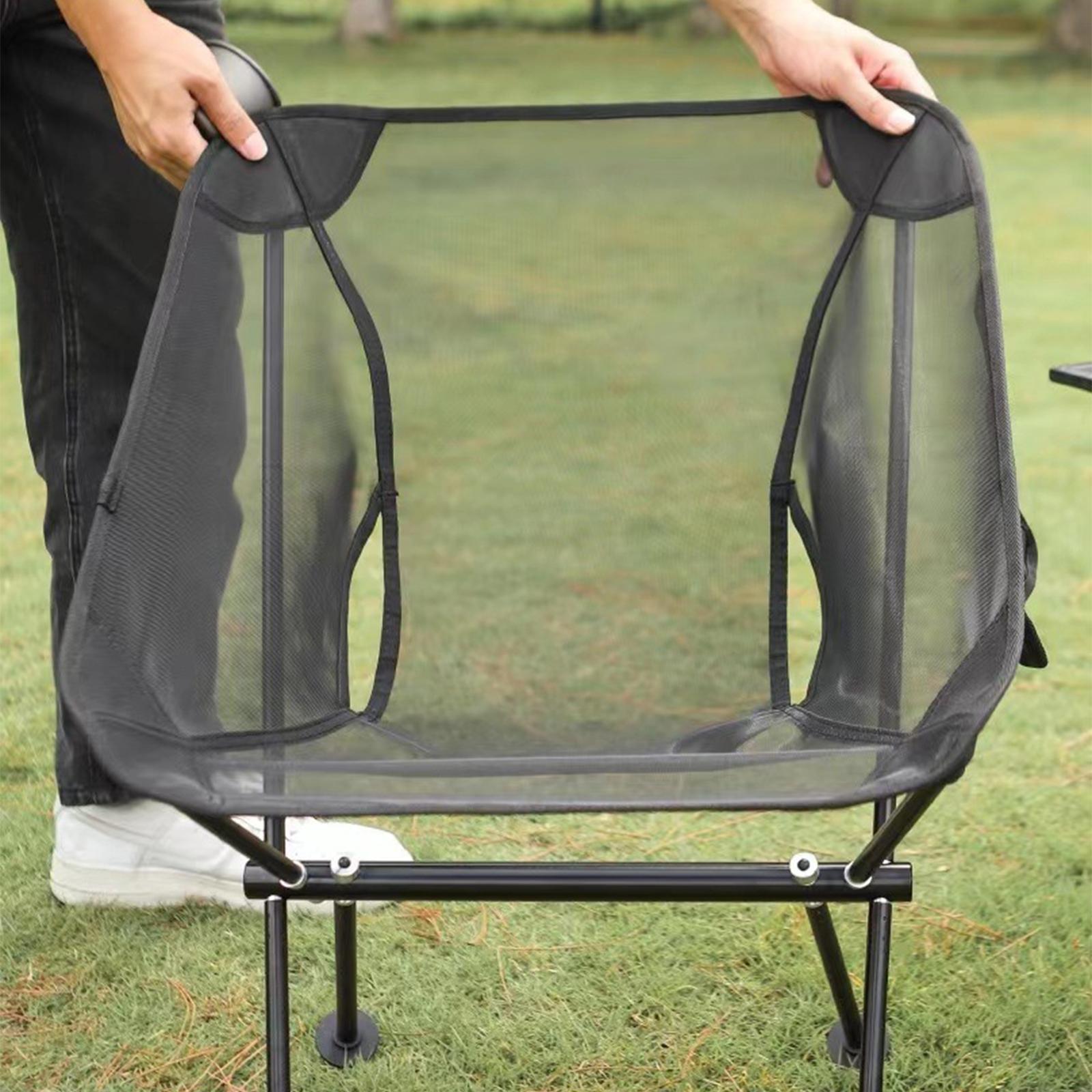 Folding Camping Chair Portable Folding Chair for Outdoor Backpacking Garden