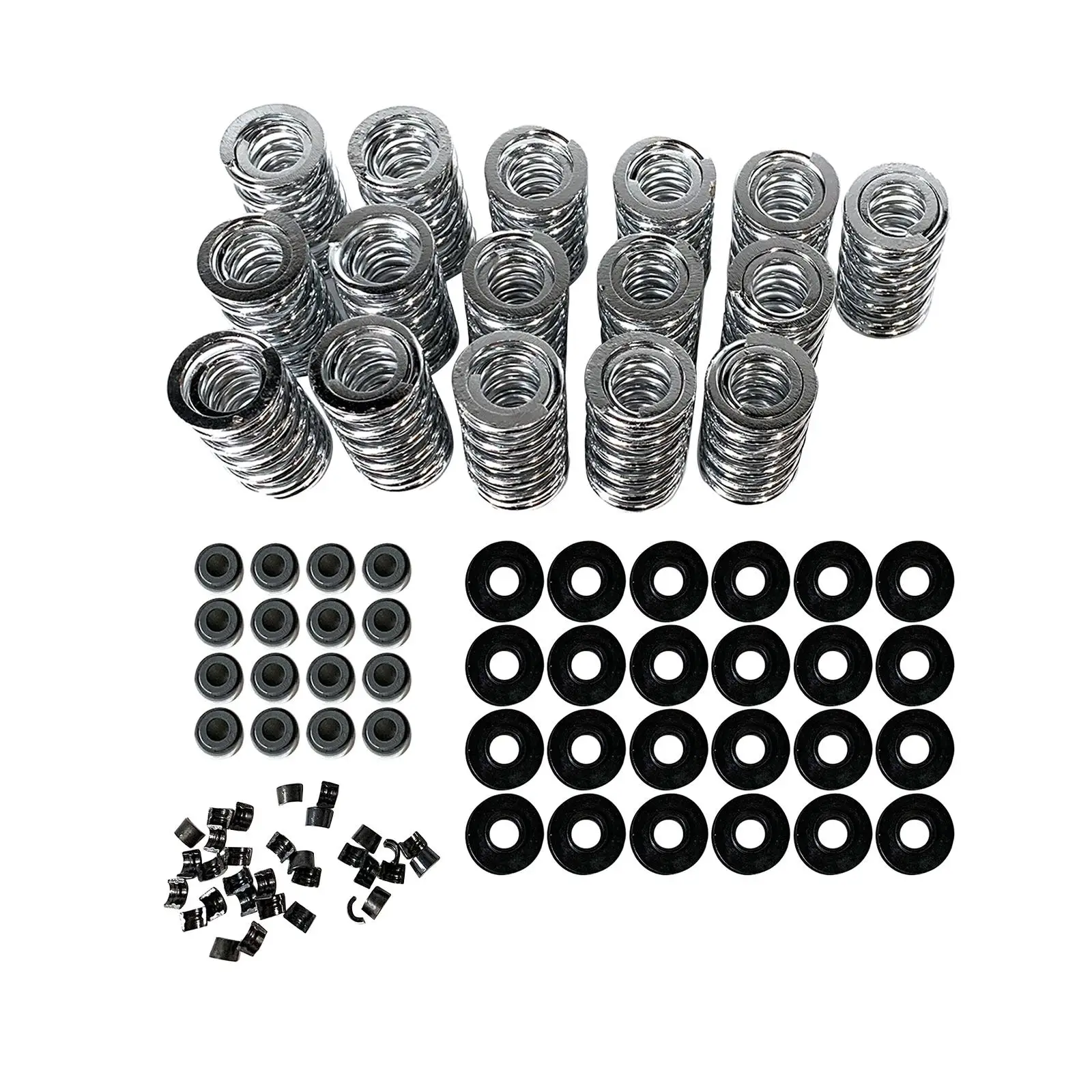 Dual Valve Spring Set Steel Set Premium with Retainers for 4.8 5.3 6.0