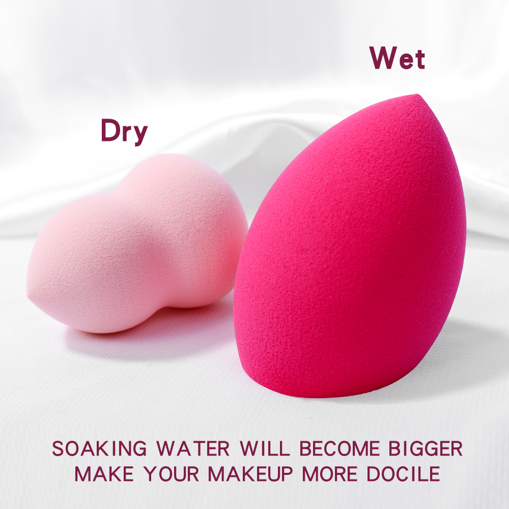 Best of 1Pc Cosmetic Puff Powder Puff Smooth Women's Makeup Foundation Sponge Beauty To Make Up Tools & Accessories Water-drop Shape Reviews & Tips - Image 2