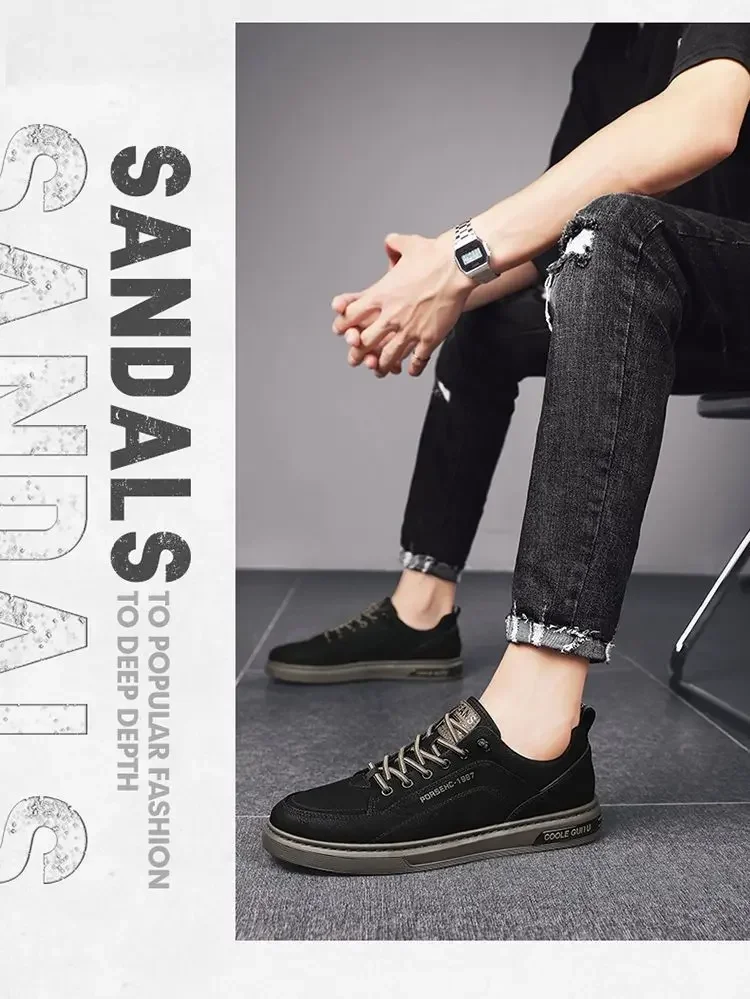 Title 14, Ready Stock Kasut Kasual Scarpe slip-on da uomo...