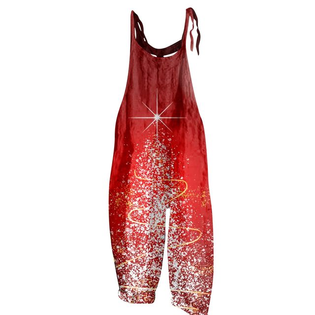 Christmas Clothing Women's Christmas Printing Snowflake Snowman