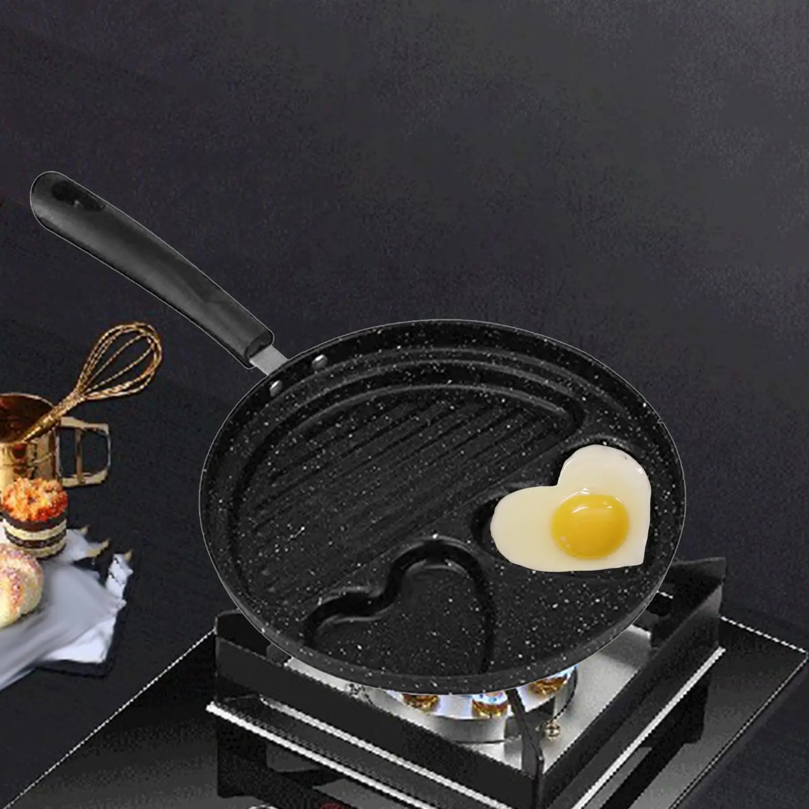 Pancake Pan Comfortable and Anti Scalding Egg Frying Pan for