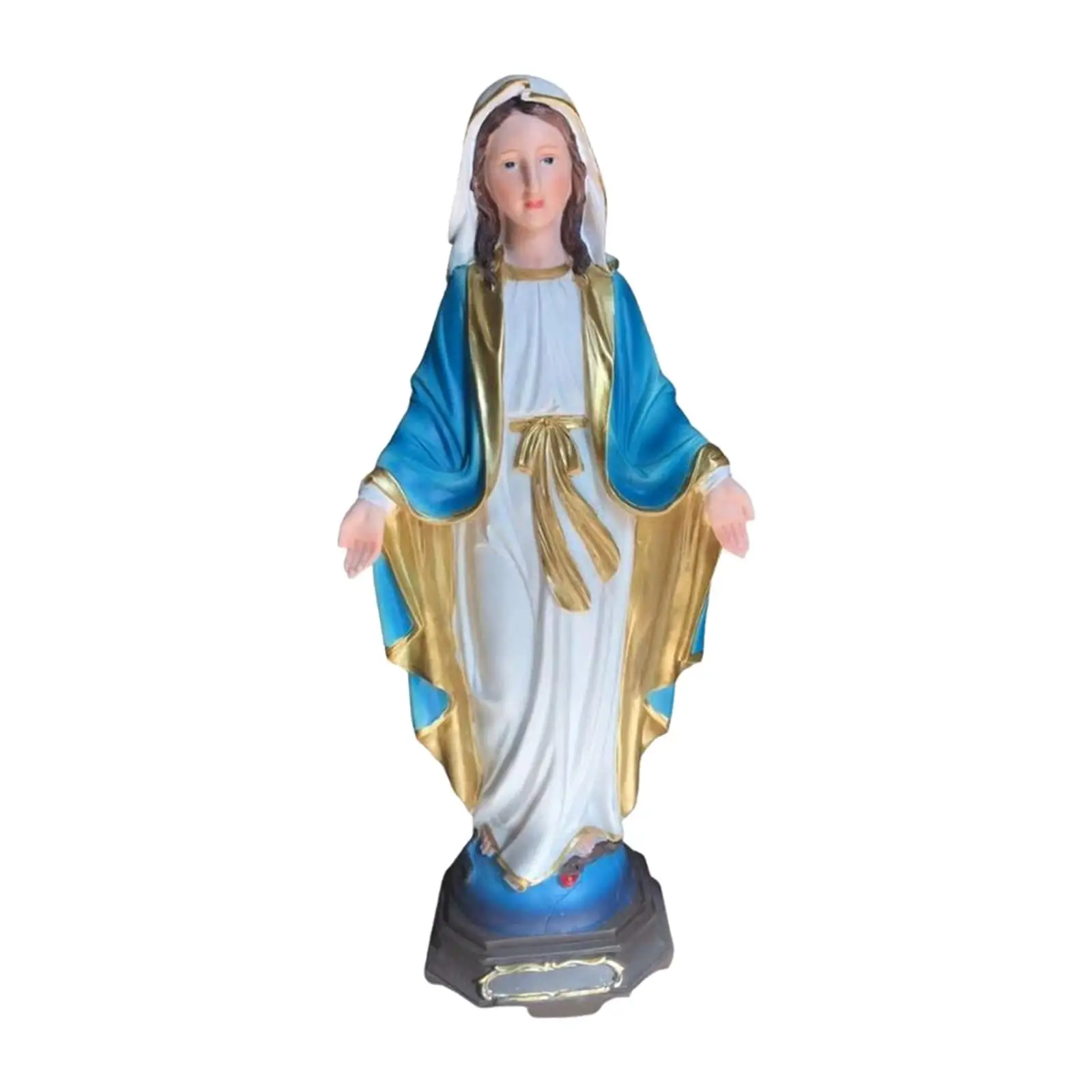 Holy Mother Mary Figurine Character Sculpture Collectable Mother Day Decorations