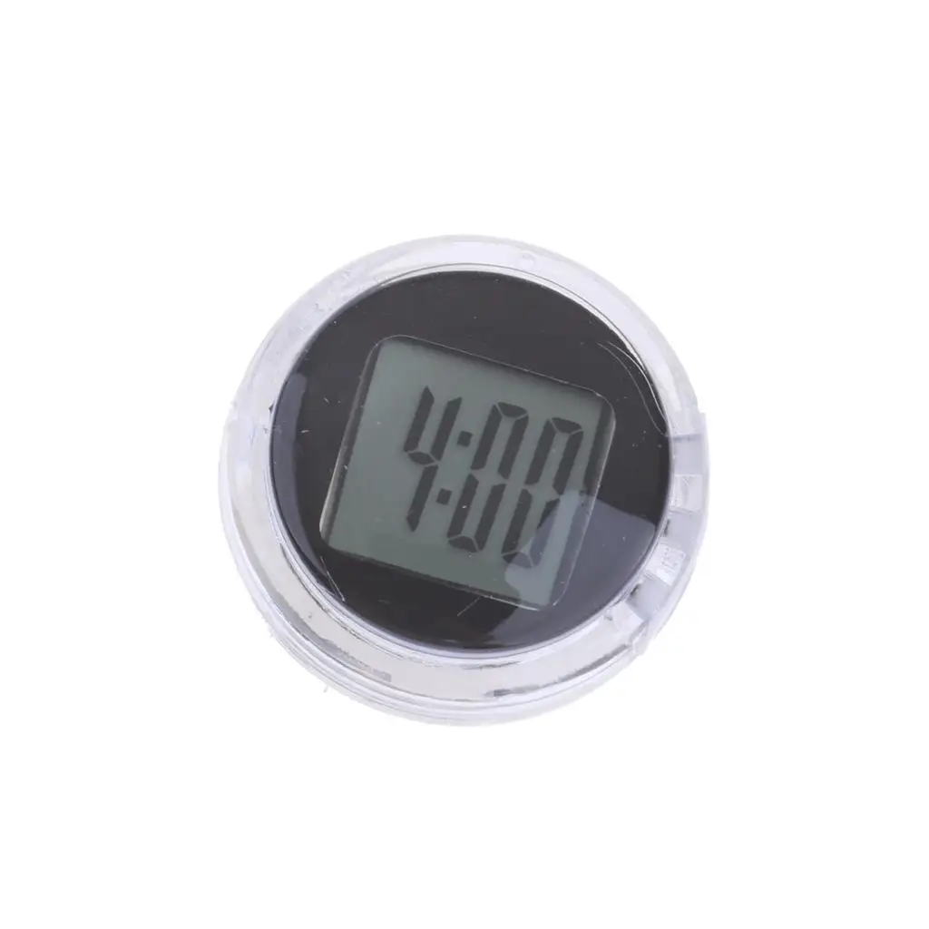 Waterproof Motorcycle Bike Bicycle  Mount Watch Digital Clock