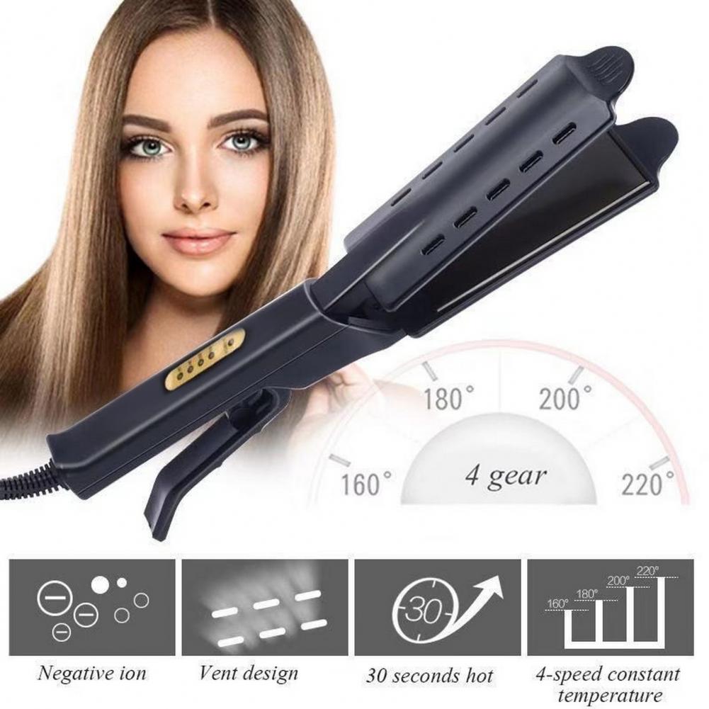 Title 7, 2 In 1 Hair Straightener And Curling Iron Ceram...