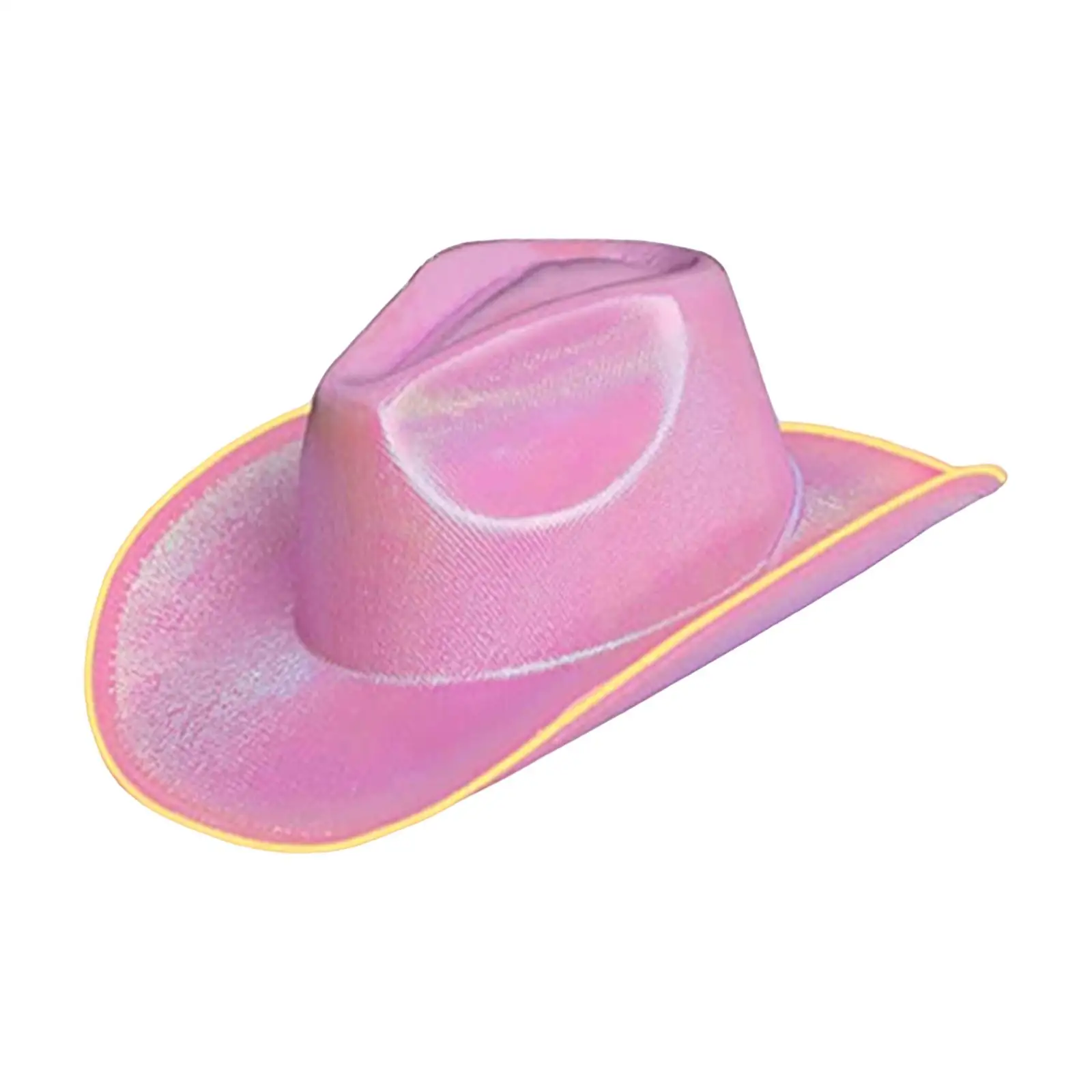 Cowgirl Hat Western Cowboy Hat for Bridesmaid Role Stage Performance