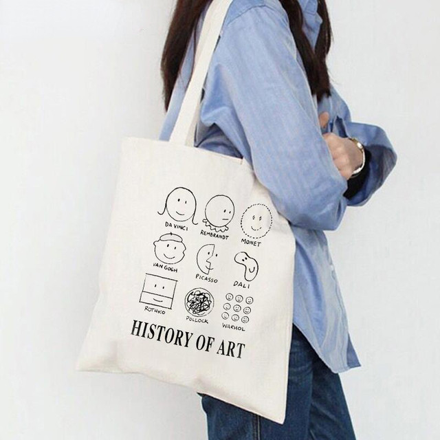 Picasso Tote, Picasso Art, Aesthetic Tote, School Bag, Everyday