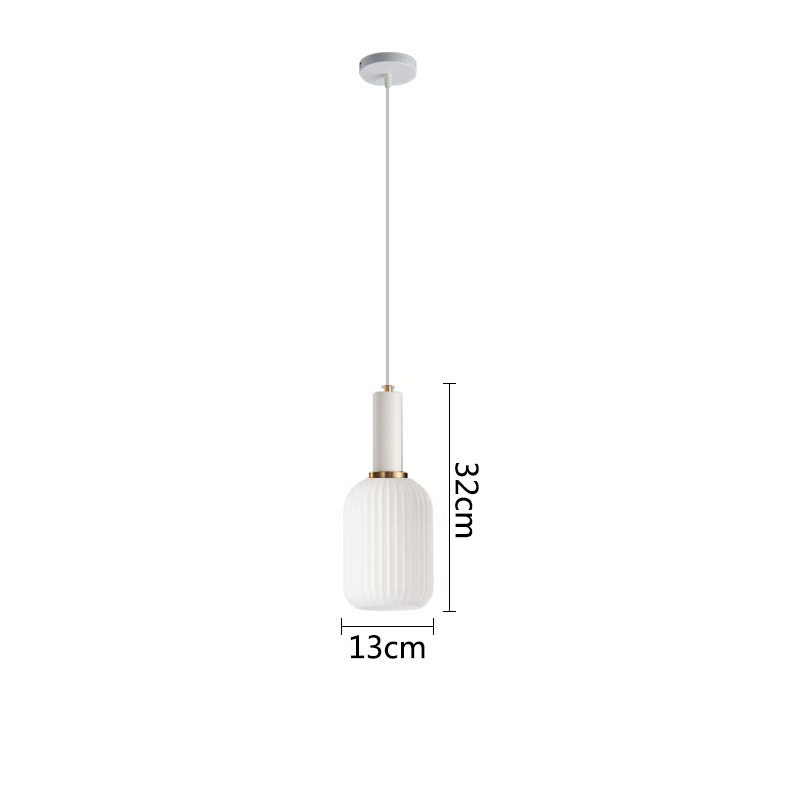 Room, Quarto, Single Hanging Lamps, Minimalista, Minimalista, Leite Branco, E27 Lampshade