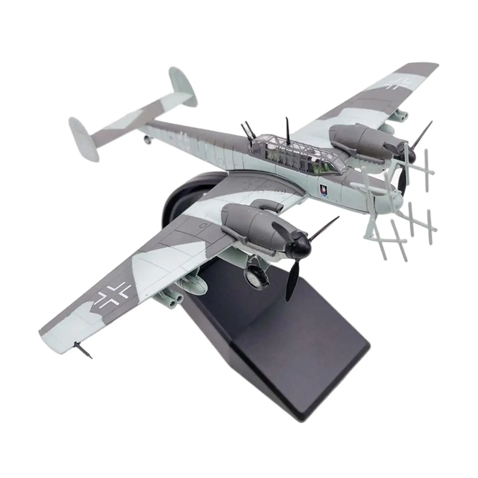 1:100 BF-110 Aircraft Model Display Model Alloy Accessories Birthday Gifts