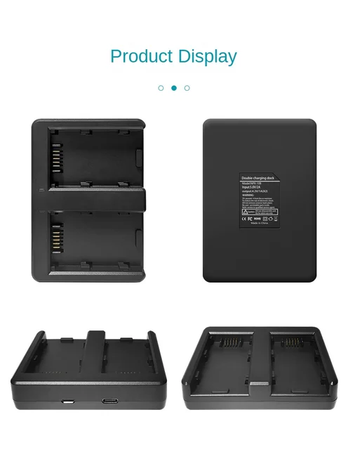 New NPX-108 Digital Camera Battery Charging Fixed Travel Lithium Battery  Charging Dual Charger for Komery Camera RX200