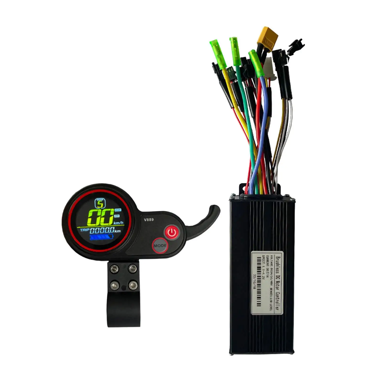 Motor Controller Kit Waterproof Three Modes Easy to Install E Bikes electric Scooters Controller for 750/1000W Motor Controller