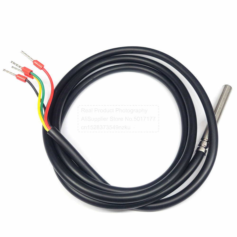 Sht20 sht30 sht31 sht35 Temperatur-und Feuchtigkeit sensor Sonden kabel Edelstahl wasserdicht ip67 hochpräzise oem 1m 2m 3m i2c – Detail 4