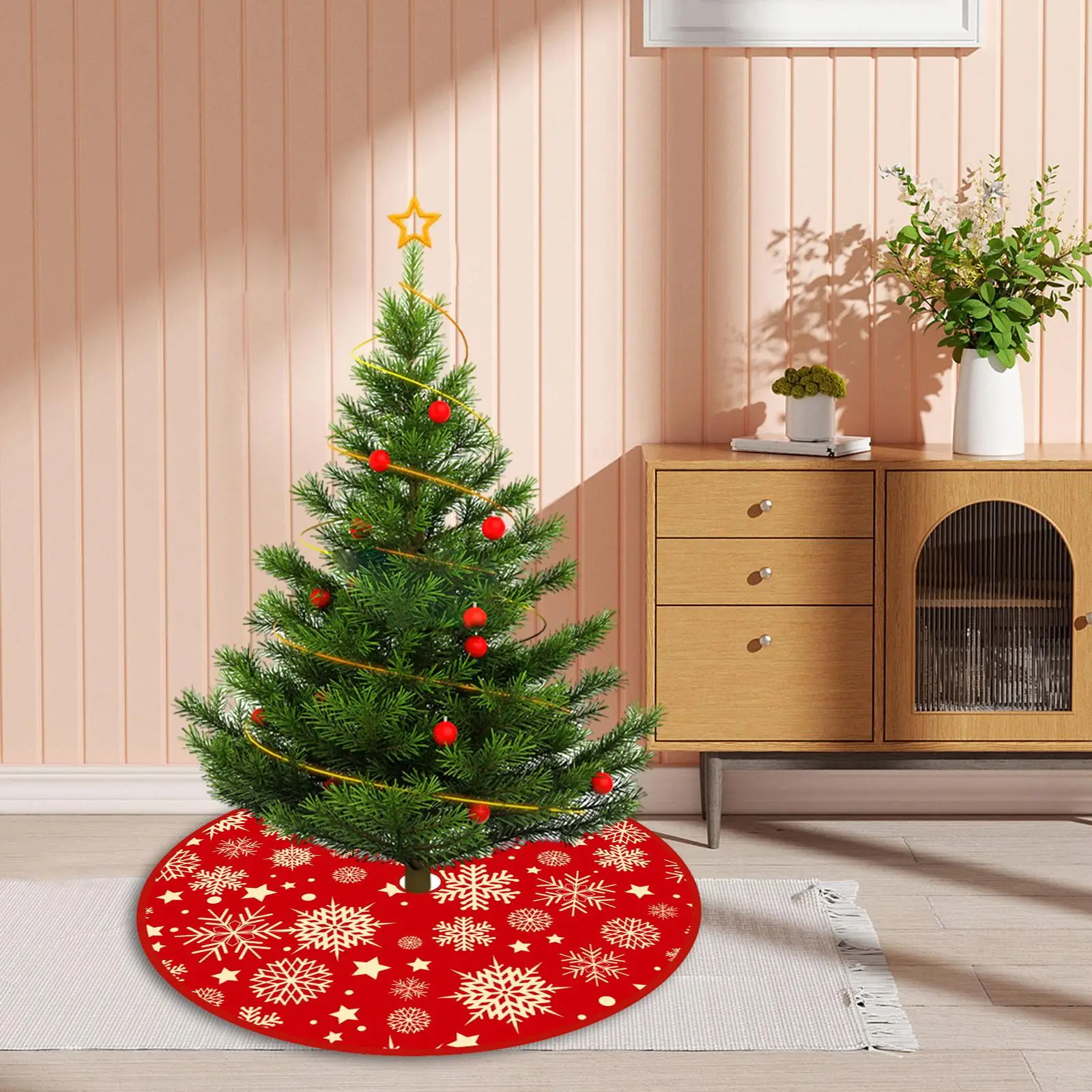 Christmas Tree Skirt Diameter 90cm Christmas Decoration Christmas Supplies Xmas