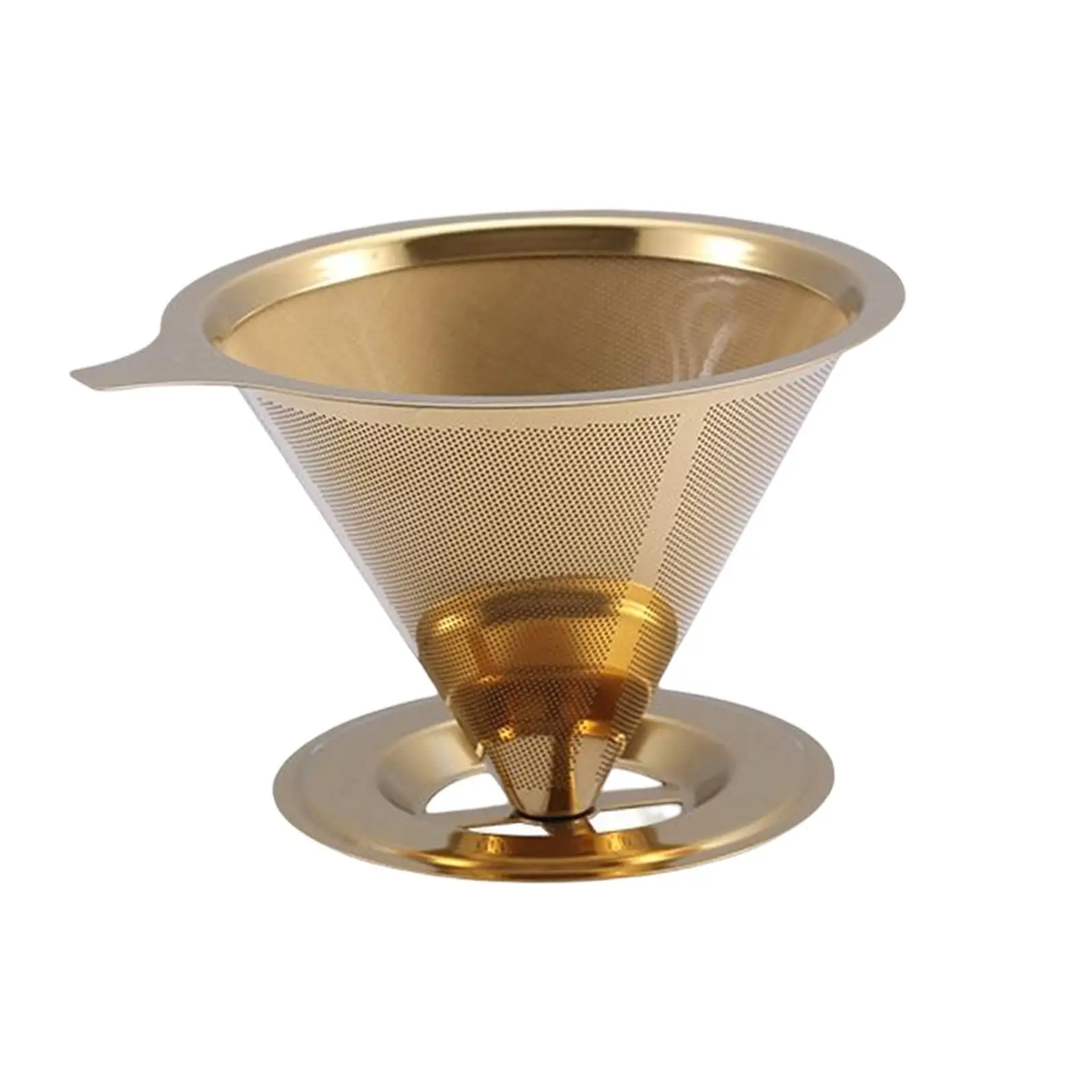 Stainless Steel Coffee Filter for Manual Coffee Maker Permanent Coffee Filter