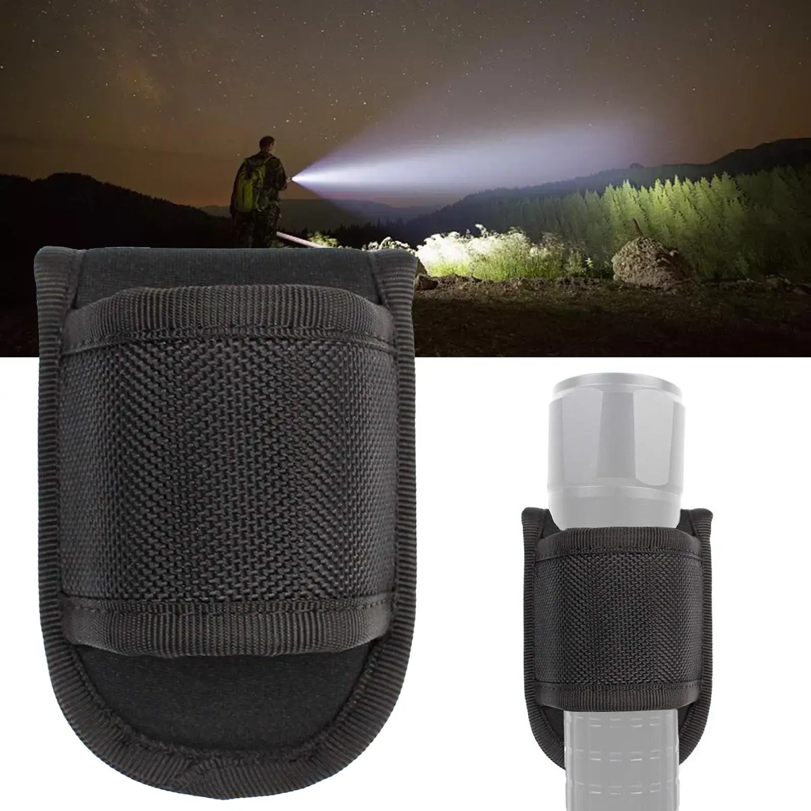 Flashlight Holder Flash Light Holders  Top Waistbag Storage Case Torch