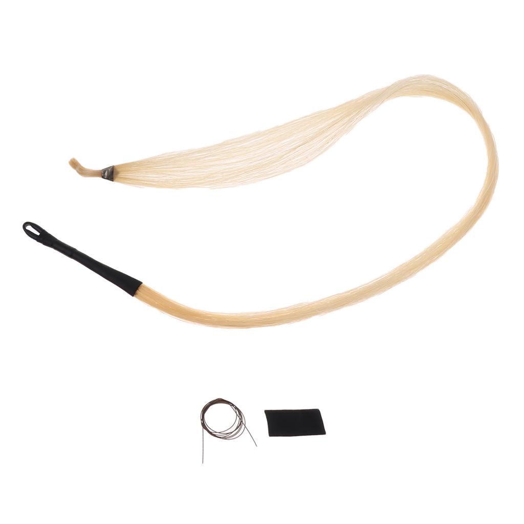  Mongolian Horse Tail Hair Horse Hair for Violin Viola Practicers