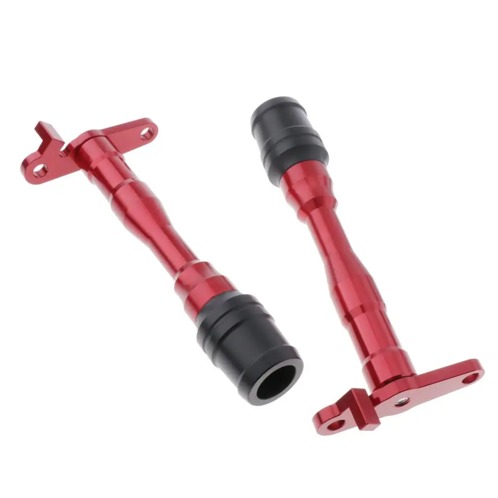 Moto   Sliders CNC Accident  Fit for V3 (Left & Right) - Red