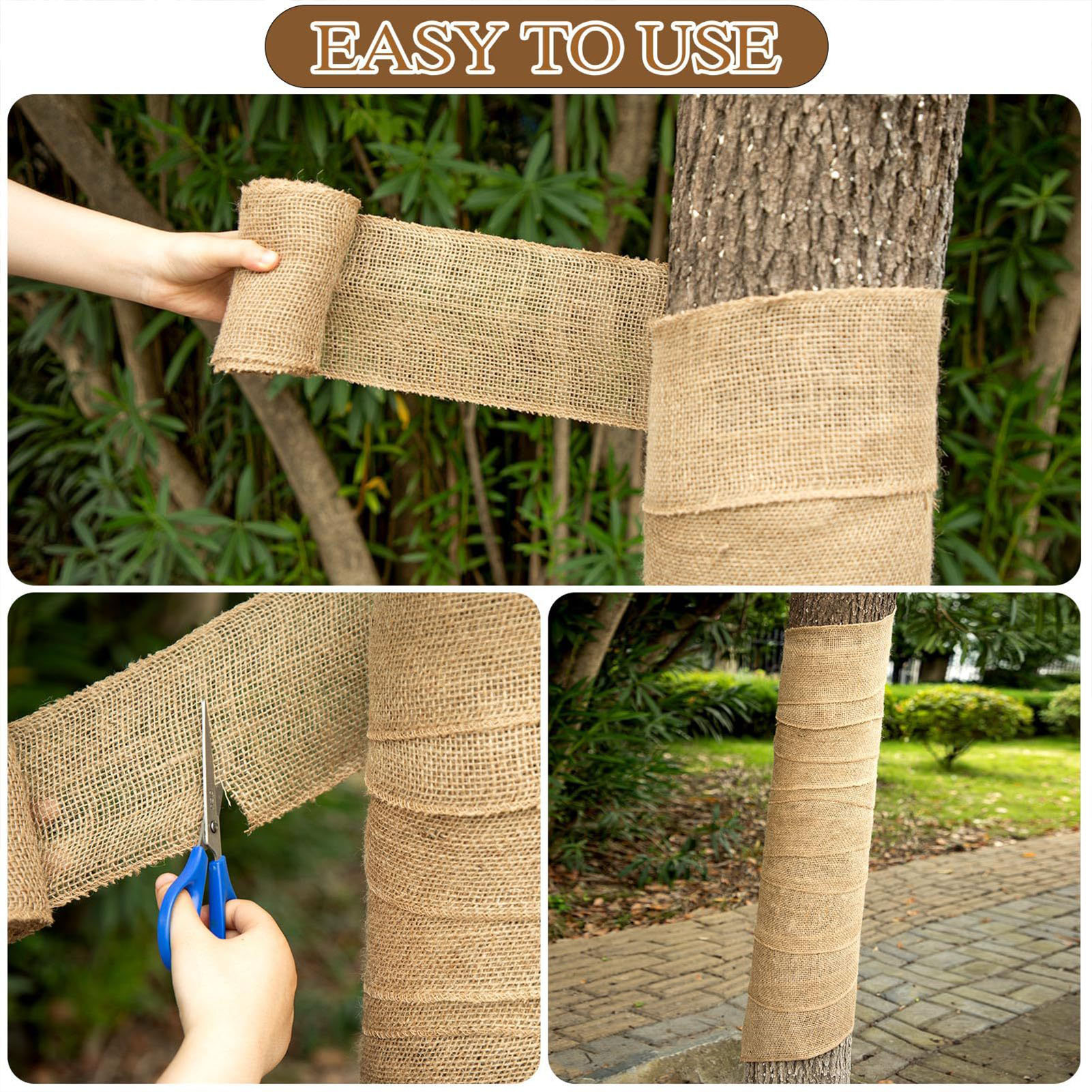 Burlap Tree Protector Wraps Tree Wraps to Protect Bark Winter Tree