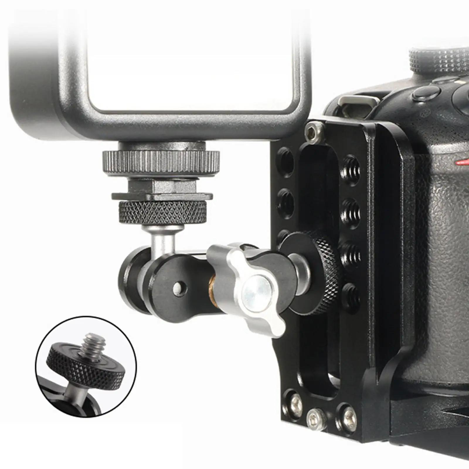 Arm Mount Multifunctional 360 Degree Adjustable Mini for DSLR Camera