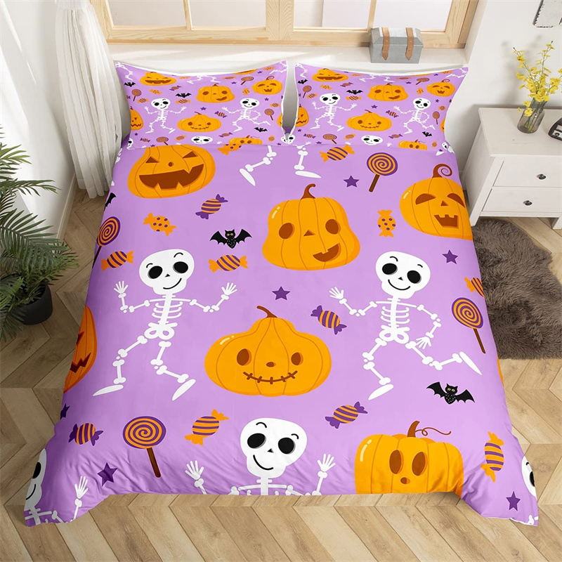 Pumpkin Tree Halloween Bed Set