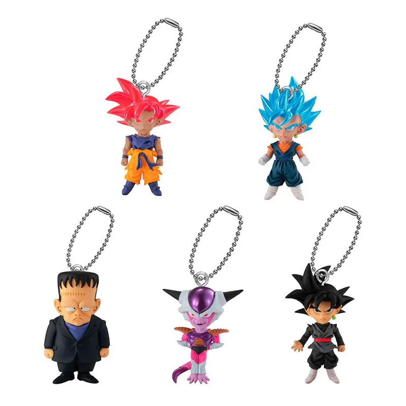 Re Bandai Gashapon Dragon Ball Udm Burst 30 Figure Swing Keychain~Son Goku 