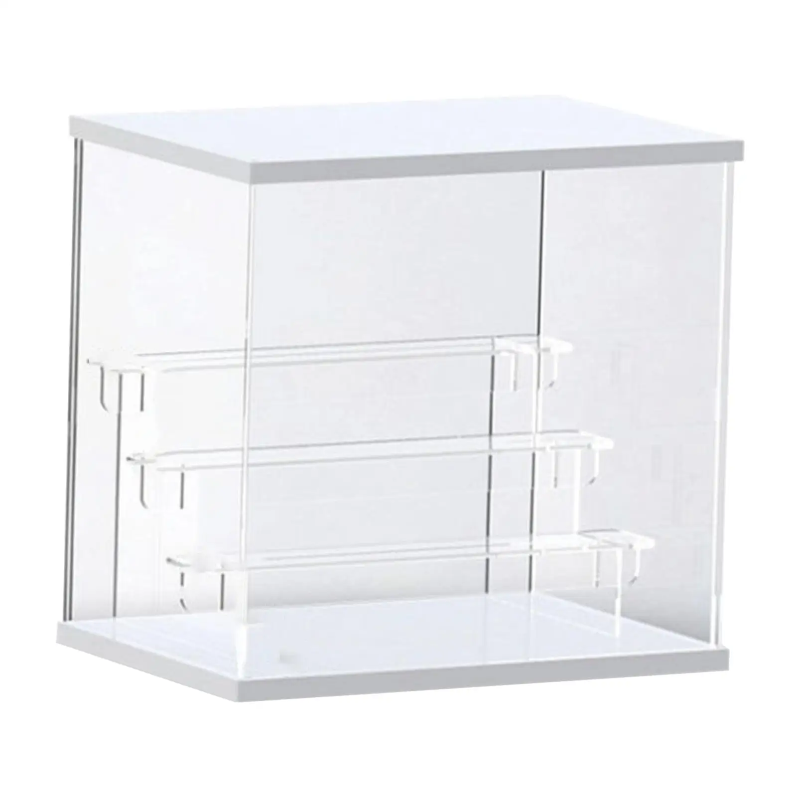 Acrylic Display Case Countertop Protection Assemble for Toys Action Figures