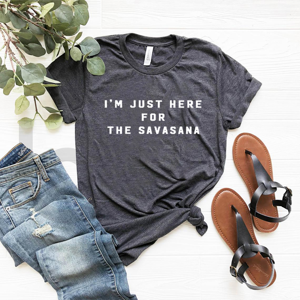 savasana savasana camisa camisa yoga amante camisa