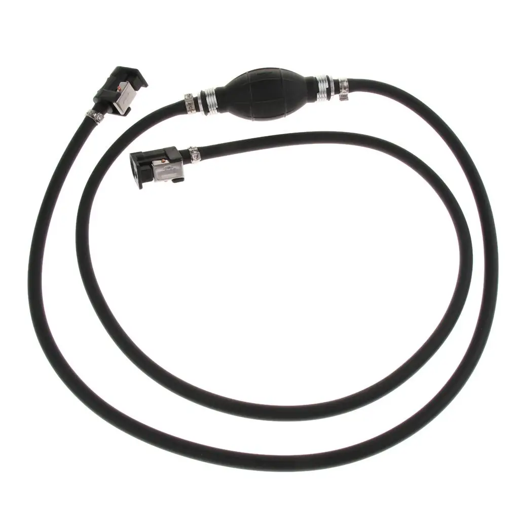 Universal 8mm Fuel Line Assembly Outboard Primer Bulb,  ethanol blended  and prevents fuel evaporation