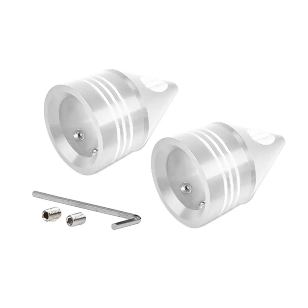 Chrome Front Axle Nut Cover   Pair for    Touring