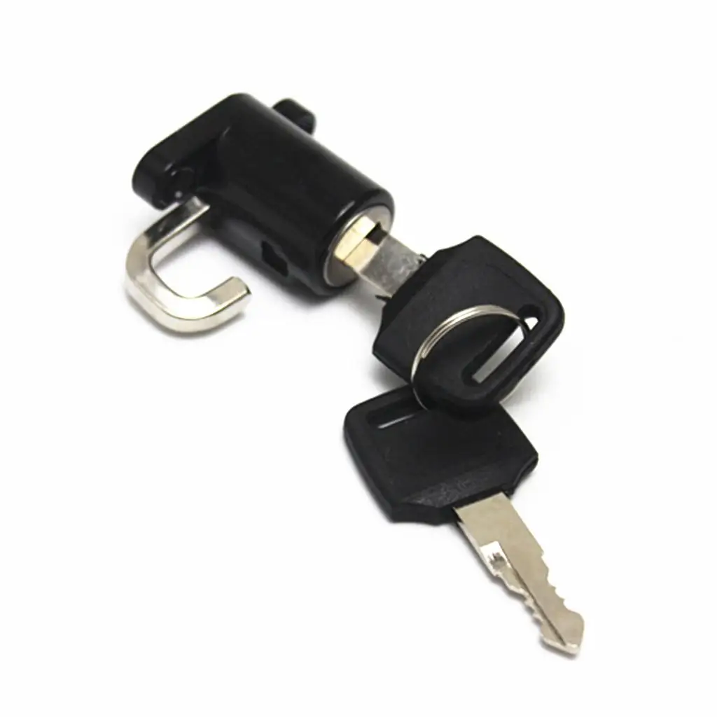 Universal Motorcycle Motorbike  Lock Hanger   Keys - Black