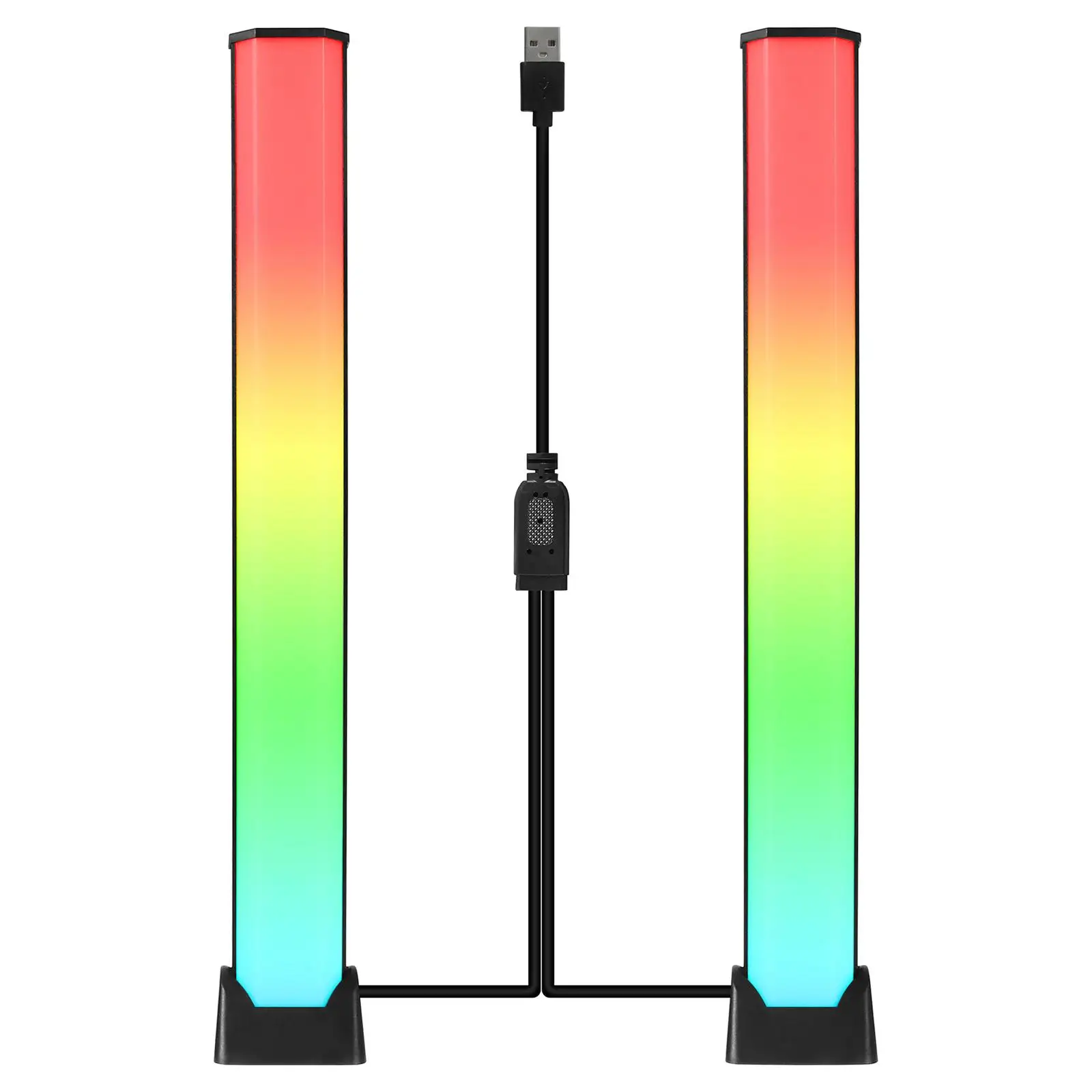 Modern RGB LED Ambient Light Atmosphere Lights Color Changing USB Table Lamp for Party Holiday Lighting PC TV Backlight Decor