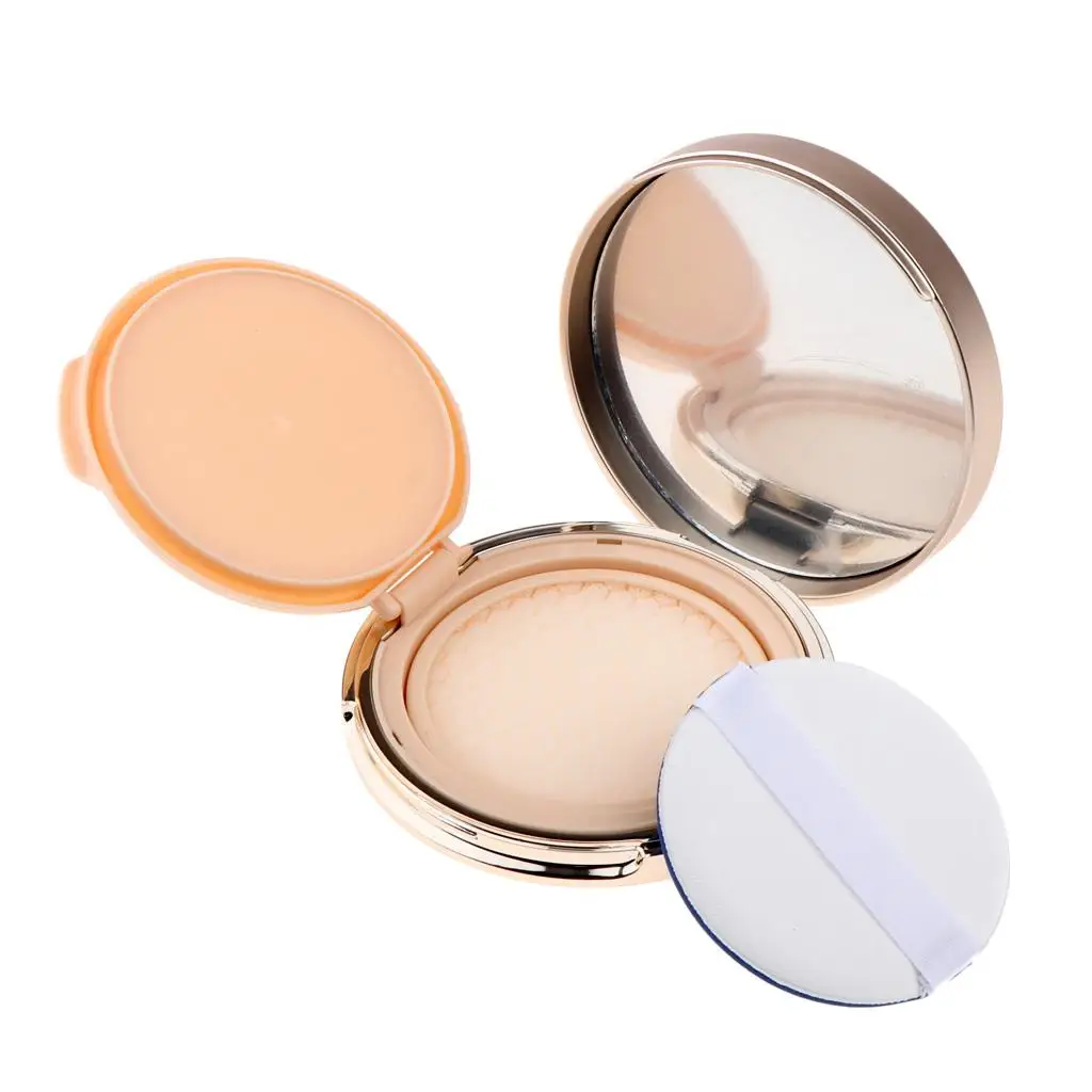 Makeup Cushion Foundation Empty Container & Vanity Mirror