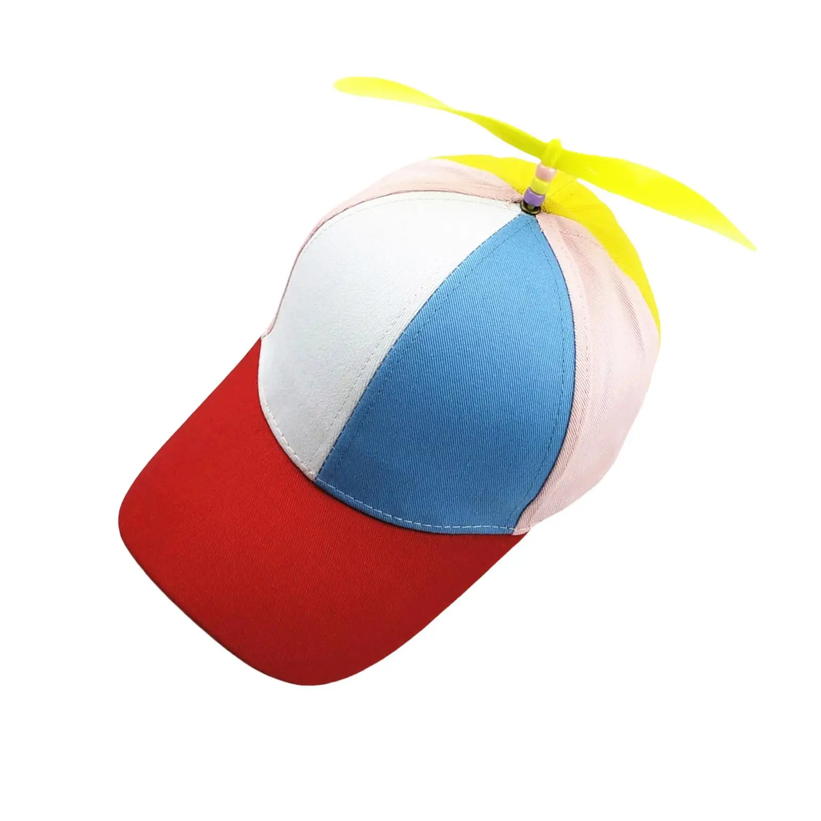 Propeller Hat Rainbow Dragonfly Sun Hat Multicolor Breathable Novelty Baseball Cap for Casual Fancy Dress Outdoor Costume Boys
