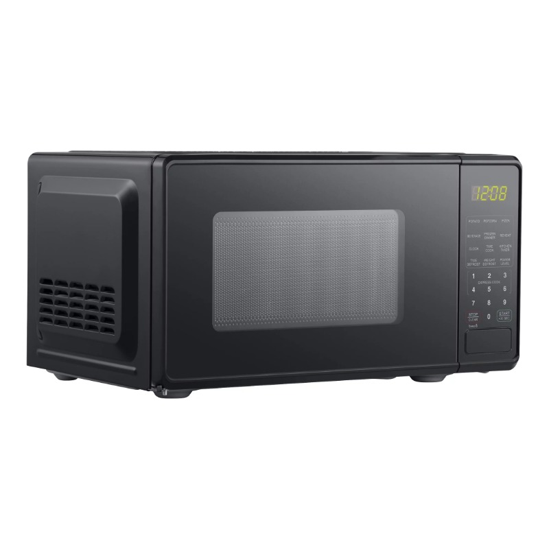 Title 2, Mainstays 0.7 cu. ft. Countertop Microwave Oven...